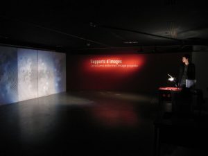 Installation pour l‘exposition “Matière à retro-projeter“ – Galerie des enfants, Centre Georges Pompidou, Paris – Février Mars 2009