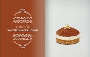 ‘Crème de la Crème : European cream and European pastries’. Banoffee pie by Valentin Néraudeau.