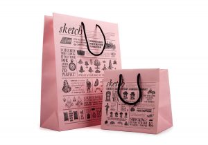 Le Sketch, London – visual identity – bag.