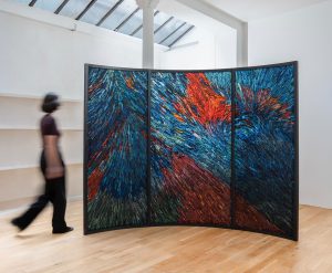 Loumi Le Floc’h, Precious Peels, Hatsuyume artwork, 200 cm x 260 cm, Homo Faber 2026, Fondazione Giorgio Cini, Venise. © Manon Testud