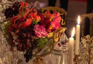 Marianne Guedin, creation of a “rococo” vegetal decoration for Cartier Clash, April 2019, Conciergerie, Paris