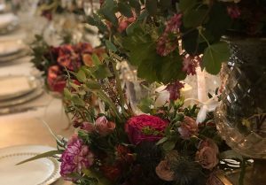 Marianne Guedin, creation of a “rococo” vegetal decoration for Cartier Clash, April 2019, Conciergerie, Paris