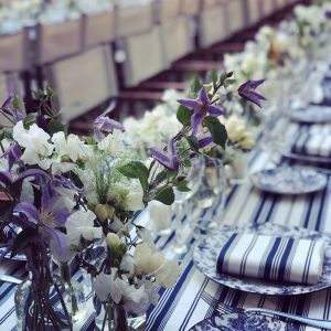 Marianne Guedin, vegetal creation for Dior Riviera dinner, May 2018, Cannes.