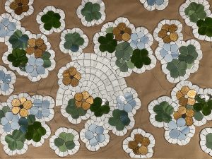 Mathilde Jonquière × Diptyque, Water garden, June 2026, Paris. Mathilde Jonquière works with exceptional materials—gold, Venetian enamels, and glass paste, for their ability to catch, refract, and reflect light—creating a rare visual language, shaped piece by piece. 
