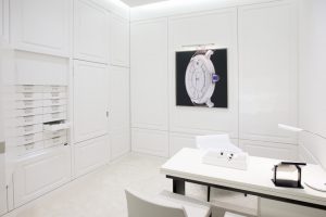 Scenography of the Boucheron space in collaboration with Guillaume Leclerq, architect – Baselworld 2013, Bâle.