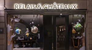 Soline d’Aboville, scenographer, april 2019, Creating Delicious Journey, Relais & Châteaux store, Paris.