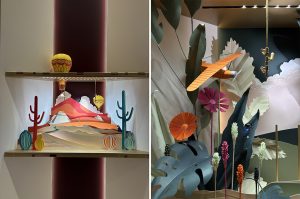 Soline d’Aboville, scenographer, April 2026, creation of window displays for Vacheron Constantin, Watches & Wonders 2026, Geneva.