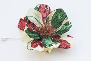 2017 – MUSÉE DES ARTS DÉCORATIFS, Paris – Brooch ‘Clematis’ creation sold at the boutique of Les Arts Décoratifs de Paris. Upcycling artist. 