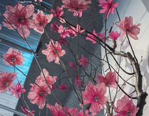 2016 － GALERIE VIA, D’DAYS, Paris – Exhibition ” Les off de l’art et du design végétal «  – Floral creations. Upcycling artist. 