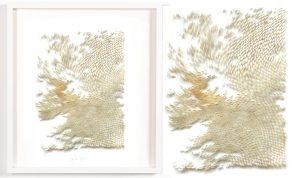 Valérie Henry – House of Talent, vente d’œuvres d’art contemporaines. Mylinh Nguyen, Coquillages, loripes orbiculatus, 2025, 30 cm x 22 cm, pièce unique