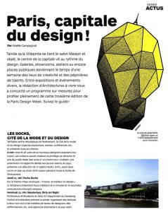 Paris Design Week – Little Robert et Ich&Kar – Architectures à vivre, septembre 2013