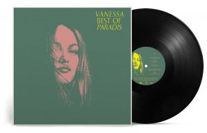 Ich&Kar, novembre 2019,  Double vinyle Best Of Paradis. Helena Ichbiah dessine le nouveau Best-Of de Vanessa Paradis, dans un univers tramé rock et vintage. Helena Ichbiah retravaille l’image avec un tramé épais comme pour une sérigraphie à l’effet bitmap hypnotique.