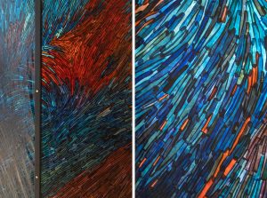 Loumi Le Floc’h, Precious Peels, œuvre Hatsuyume, 200 cm x 260 cm, Homo Faber 2026, Fondazione Giorgio Cini, Venise. © Manon Testud